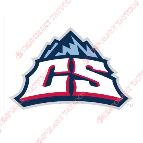 Colorado Springs Sky Sox Customize Temporary Tattoos Stickers NO.8146